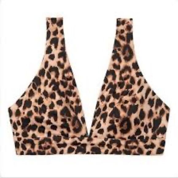 Victoria’s Secret Supersoft Unlined lounge Wireless bralette Bra animal Xsmall - Picture 1 of 6